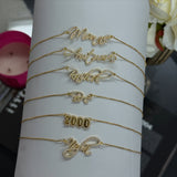 Dreamy Script Nameplate