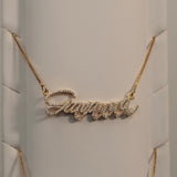 Dreamy Script Nameplate