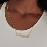 Dreamy Script Nameplate