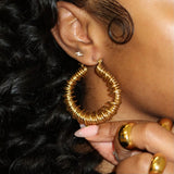 Twisted | Hoop Earrings