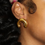 Cassie | Crescent Earrings