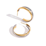 Diana | Two Tone Hoops