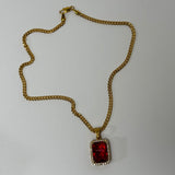 Ruby Red | Jewel Necklace