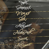 Dreamy Script Nameplate