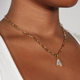Iced Initial Necklace