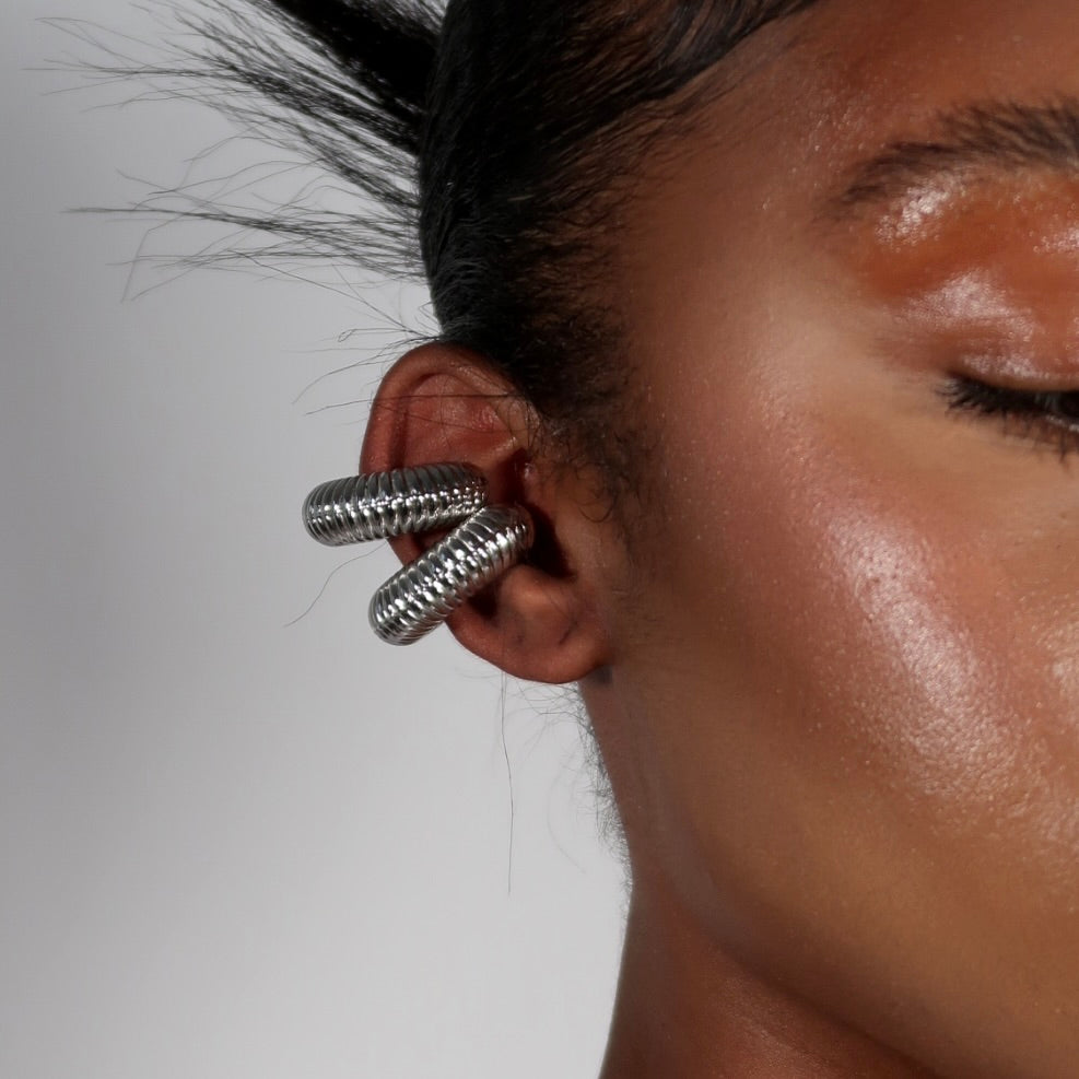 The Chunky Textured Ear Cuffs