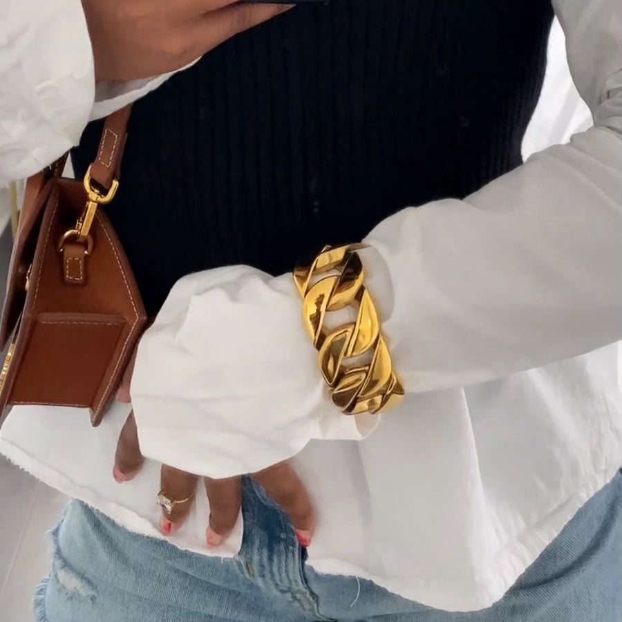 Primetime Chunky Cuban Bracelet